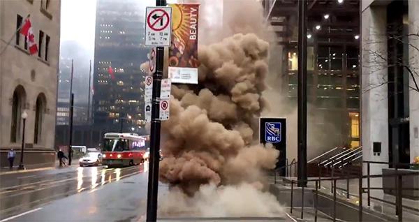 Image of Downtown Toronto Explosion