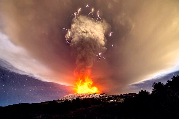 most recent volcano eruption 2017